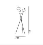 KDLN - Alberto Saggia & Valerio Sommella - Staande lamp -