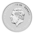 Tuvalu. 1 Dollar 2024 1 oz $1 AUD Tuvalu Teenage Mutant