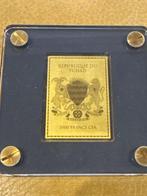 Tchad. 5000 Francs ND Tutankhamun, 1/200 Oz (.999) (Sans, Postzegels en Munten