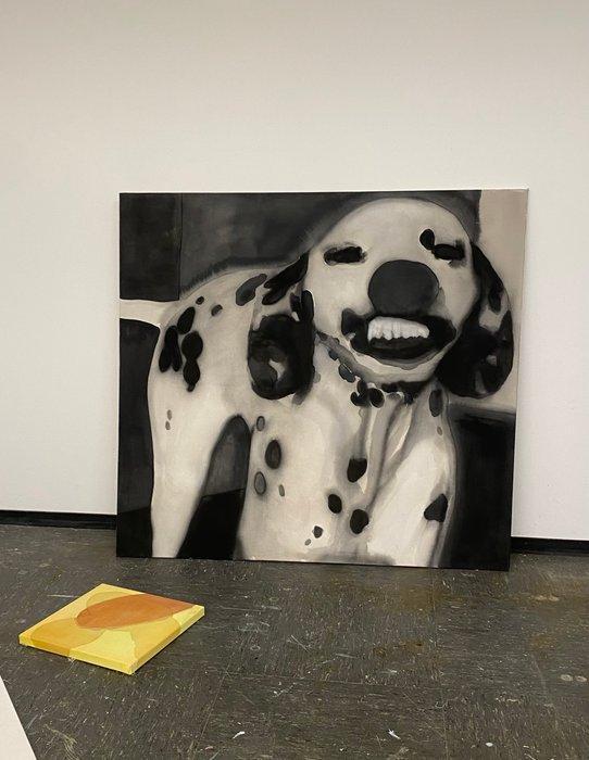 Anna Bila - What Is Going On Here?, Antiek en Kunst, Kunst | Schilderijen | Modern