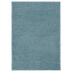 vidaXL Tapis à poils courts 120x170 cm Bleu, Neuf, Verzenden