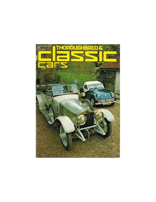 1976 THOROUGHBRED & CLASSIC CARS 05 ENGELS, Livres, Autos | Brochures & Magazines