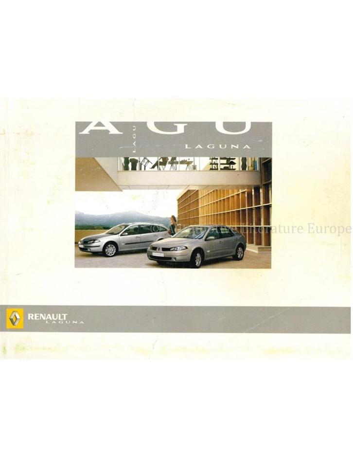 2005 RENAULT LAGUNA INSTRUCTIEBOEKJE NEDERLANDS, Auto diversen, Handleidingen en Instructieboekjes