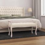 vidaXL Bankje 110x45x60 cm linnen, Verzenden, Nieuw