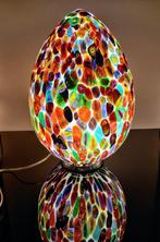 Murano - Tafellamp - Ei met Murrine - Glas, Antiquités & Art
