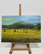 École française (XX) - Plaine dorée, Antiek en Kunst