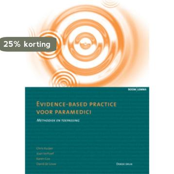 Evidence-based practice voor paramedici 9789059318496, Verzenden