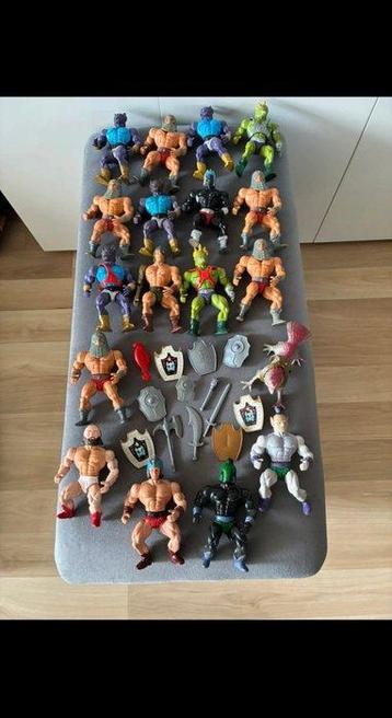 Mattel - Figuur - He-Man actiefiguren set (30) - Plastic beschikbaar voor biedingen