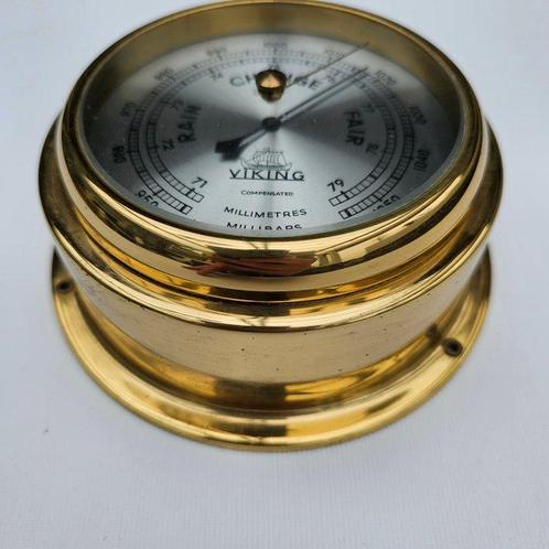 Viking - Scheepsbarometer - Messing, Antiek en Kunst, Curiosa en Brocante