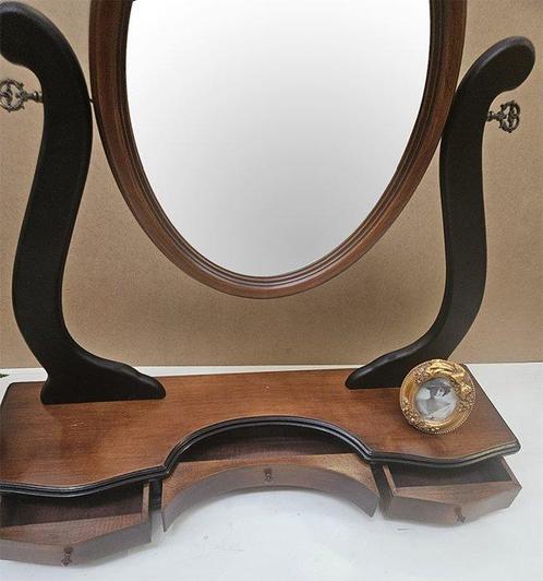 Ensemble coiffeuse - Bois, Antiek en Kunst, Curiosa en Brocante
