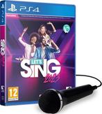 Lets sing 2023 + Mic / PS4, Ophalen of Verzenden, Nieuw
