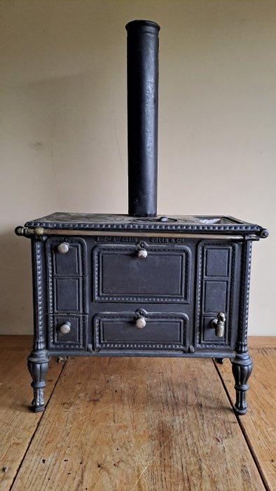 Godin - Fornuis - Gietijzer - Miniature 19th-Century French, Antiquités & Art, Antiquités | Jouets