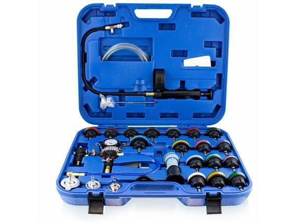 Veiling - Koelsysteemtester / meetapparaat 23-delig, Auto diversen, Autogereedschap