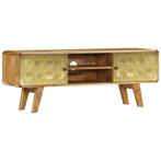 vidaXL Tv-meubel 120x30x45 cm massief mangohout, Huis en Inrichting, Kasten |Televisiemeubels, Verzenden, Nieuw