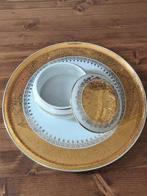 Limoges - Assiette de service (2) - Porcelaine - Plateau de