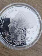 Malta. 10 Euro 2024 UN Security Council Proof (Zonder
