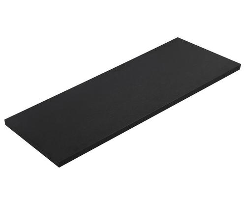 Wastafelblad Angela 140 x 48 x 3,5 cm - Zwart Houtnerf, Huis en Inrichting, Badkamer | Badkamermeubels, Nieuw, Verzenden