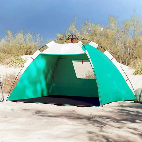 vidaXL strandtent 2-persoons waterdicht snelontgrendeling, Caravans en Kamperen, Tenten, Nieuw, Verzenden