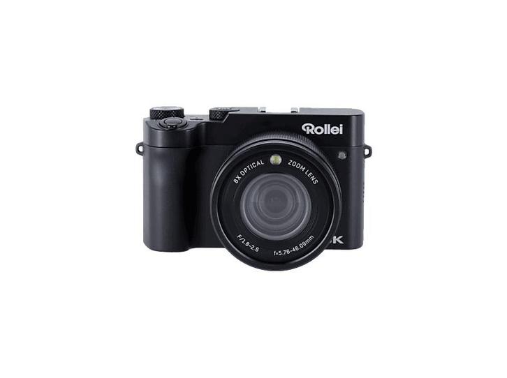 Rollei -  Powerflex X8 Dual Lens - Zwart, Audio, Tv en Foto, Fotocamera's Digitaal, 8 keer of meer, Nieuw, Overige Merken, Verzenden