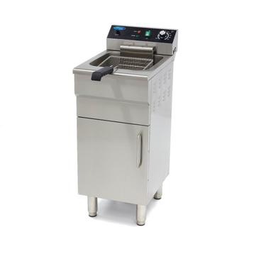 Frituurpan - 16 L - 1 Mand - met Tapkraan en Opbergruimte -, Verzenden