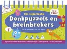 101 superleuke denkpuzzels en breinbrekers 9789044741445, Livres, Livres pour enfants | Jeunesse | 10 à 12 ans, Envoi