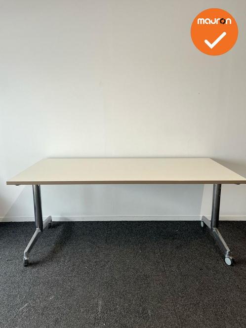Steelcase - klaptafel op Wielen - 180x90 - chroom frame - Wi, Zakelijke goederen, Kantoor en Winkelinrichting | Kantoormeubilair en Inrichting
