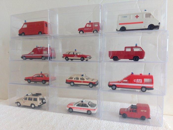 Herpa, Wiking, Rietze - Praliné H0 - Modeltreinlandschap, Hobby en Vrije tijd, Modeltreinen | H0