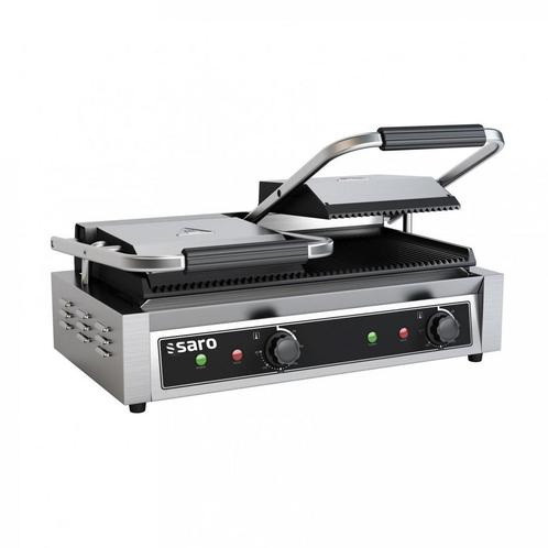 Contactgrill PG2 | Gegroefd | 3.6kW | Met Gietijzeren Plaat, Zakelijke goederen, Horeca | Keukenapparatuur, Nieuw in verpakking