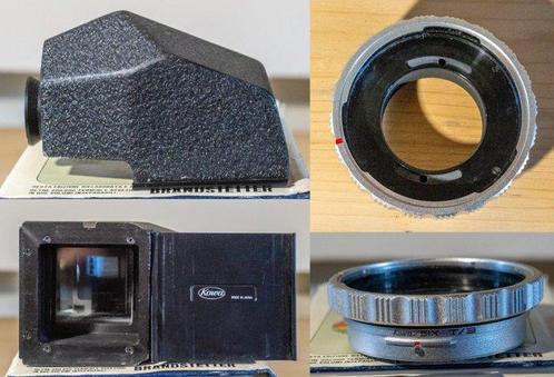 Kowa Mirino prismatico 90 gradi + anello prolunga T3, Audio, Tv en Foto, Fotocamera's Analoog