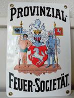 Provinzial Feuer Societät - Emaille bord - Emaille, Antiek en Kunst