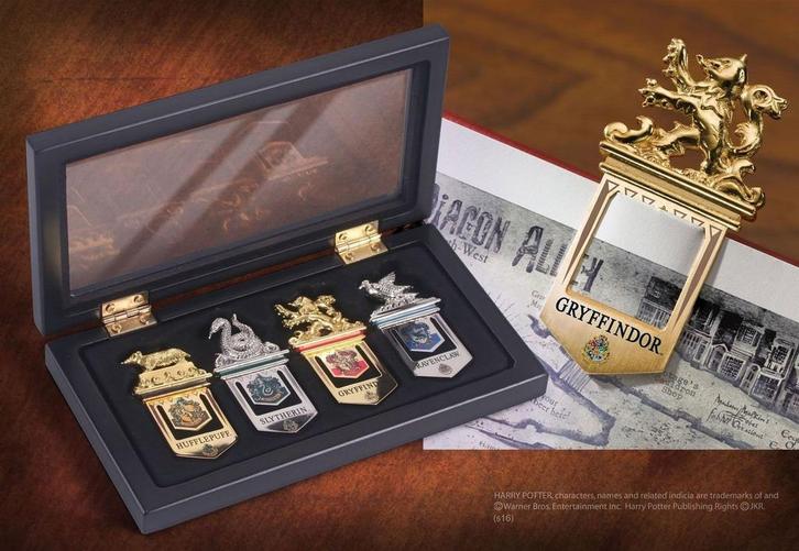 Harry Potter Set van 4 Bladwijzers, Collections, Harry Potter, Enlèvement ou Envoi