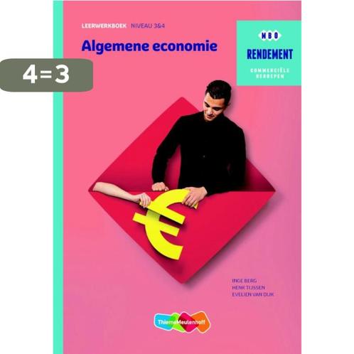 Algemene economie / Leerwerkboek niveau 3&4 / Rendement, Boeken, Studieboeken en Cursussen, Gelezen, Verzenden