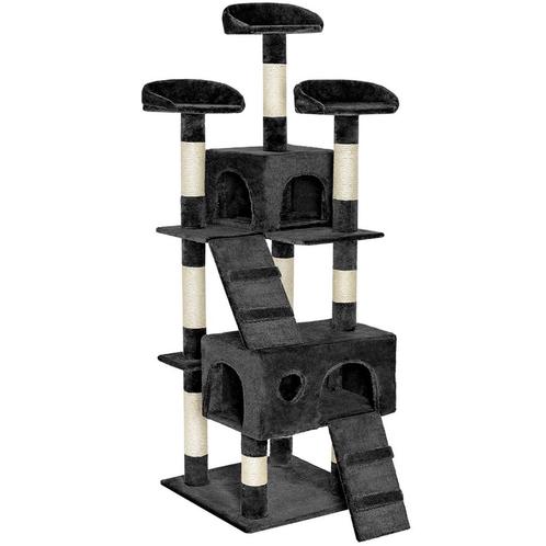 tectake Krabpaal Mogli - zwart, Dieren en Toebehoren, Katten-accessoires, Verzenden