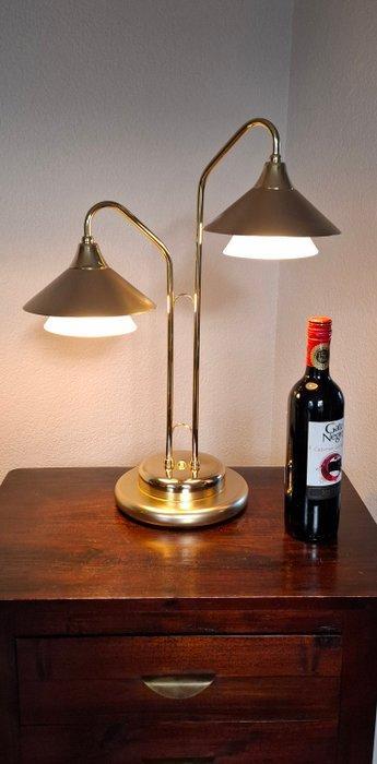 Lampe de table - Laiton, Verre - Lampe de table avec 2, Huis en Inrichting, Overige Huis en Inrichting