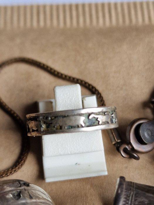 Argent - Bague amulette - Amulette touareg ancienne, Antiquités & Art, Art | Art non-occidental