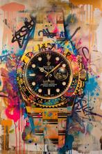 Dine Chanima (XX-XXI) - (XXL) Giant Rolex in Bright Pop Art