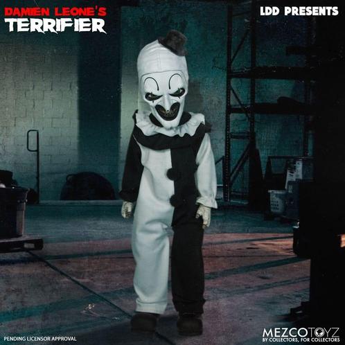 Terrifier LDD Presents Doll Art the Clown 25 cm, Collections, Cinéma & Télévision, Enlèvement ou Envoi