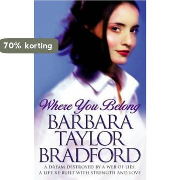 Where You Belong 9780006510901 Barbara Taylor Bradford, Boeken, Verzenden, Gelezen, Barbara Taylor Bradford
