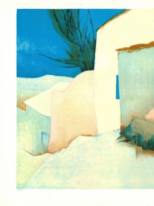 Claude Gaveau (1940) - La Provence (Grand format), Antiek en Kunst, Antiek | Overige Antiek