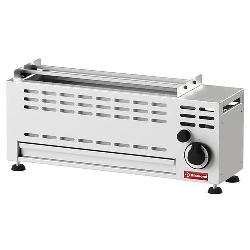Spiesjesgrill | Gas | Oppervlak 550x136 | 7kW | Piëzo, Zakelijke goederen, Horeca | Keukenapparatuur, Nieuw in verpakking, Verzenden