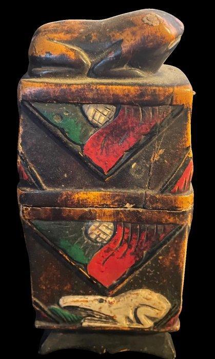 Tabakdoos - Lombok - Indonesië (Zonder Minimumprijs), Antiek en Kunst, Kunst | Niet-Westerse kunst