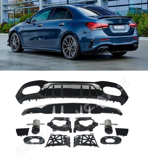 A35 AMG Look Diffuser voor Mercedes Benz A-Klasse V177 Sedan, Auto diversen, Tuning en Styling, Ophalen of Verzenden