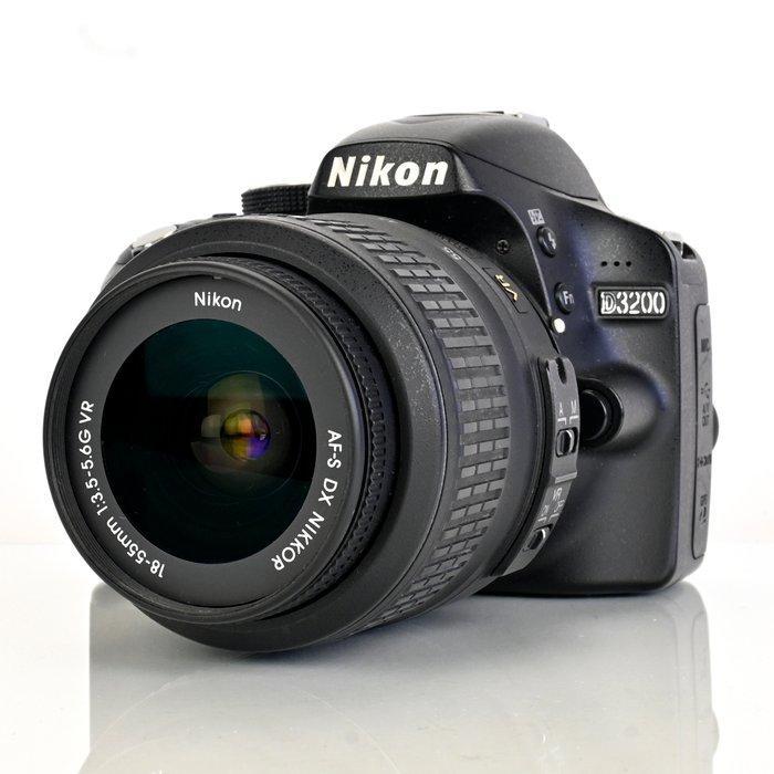 Nikon D3200 + zoomlens 18-55mm VR + Lowepro cameratas, Audio, Tv en Foto, Fotocamera's Digitaal