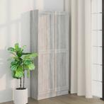 vidaXL Boekenkast 82,5x30,5x185,5 cm bewerkt hout grijs, Huis en Inrichting, Kasten | Boekenkasten, Verzenden, Nieuw