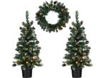 Black Box Trees Norton Set van 2 Kunstkerstbomen en 1, Verzenden, Nieuw