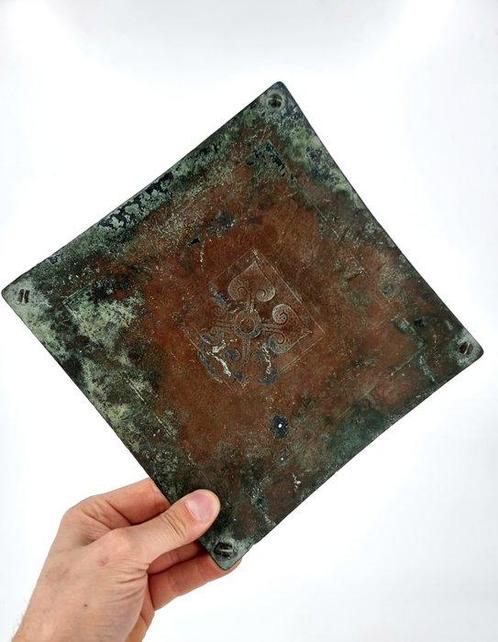Plaque darmure - Han Viet - Bronze - Chine - Dynastie Han, Antiek en Kunst, Antiek | Overige Antiek