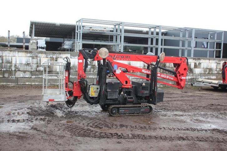 Veiling: Spinhoogwerker Platfrom Basket Spider 18.90 Pro 17., Zakelijke goederen, Machines en Bouw | Liften, Steigers en Ladders