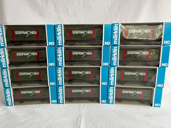 Märklin H0 - 84481 - Model treinwagon (12) - 12 Gesloten, Hobby en Vrije tijd, Modeltreinen | H0