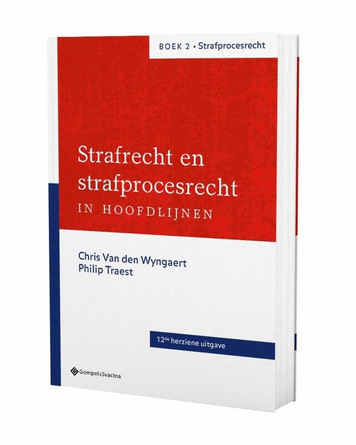 Beschermd: Strafrecht en strafprocesrecht in hoofdlijnen., Boeken, Wetenschap, Gelezen, Verzenden