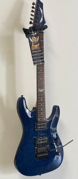 DEAN - Custom 350 Floyd-tbl Blu Translucido - - Elektrische